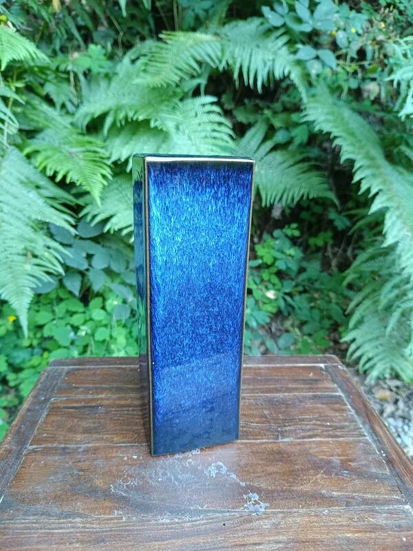 Vintage Japanese ceramic vase from Tokoname 1970