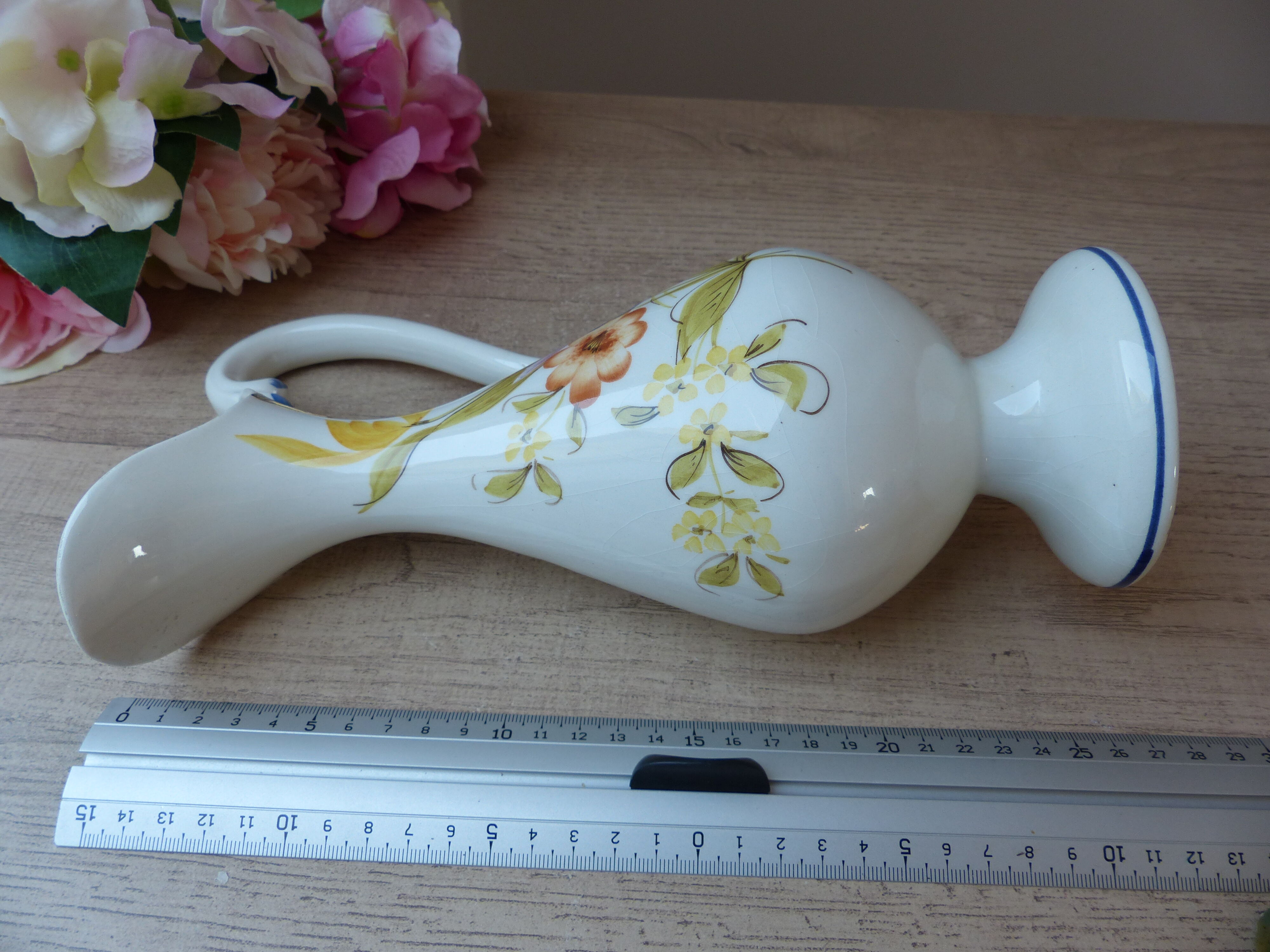 Vintage Pichet Aiguière en Céramique Vénitienne d'art (Milceram's)