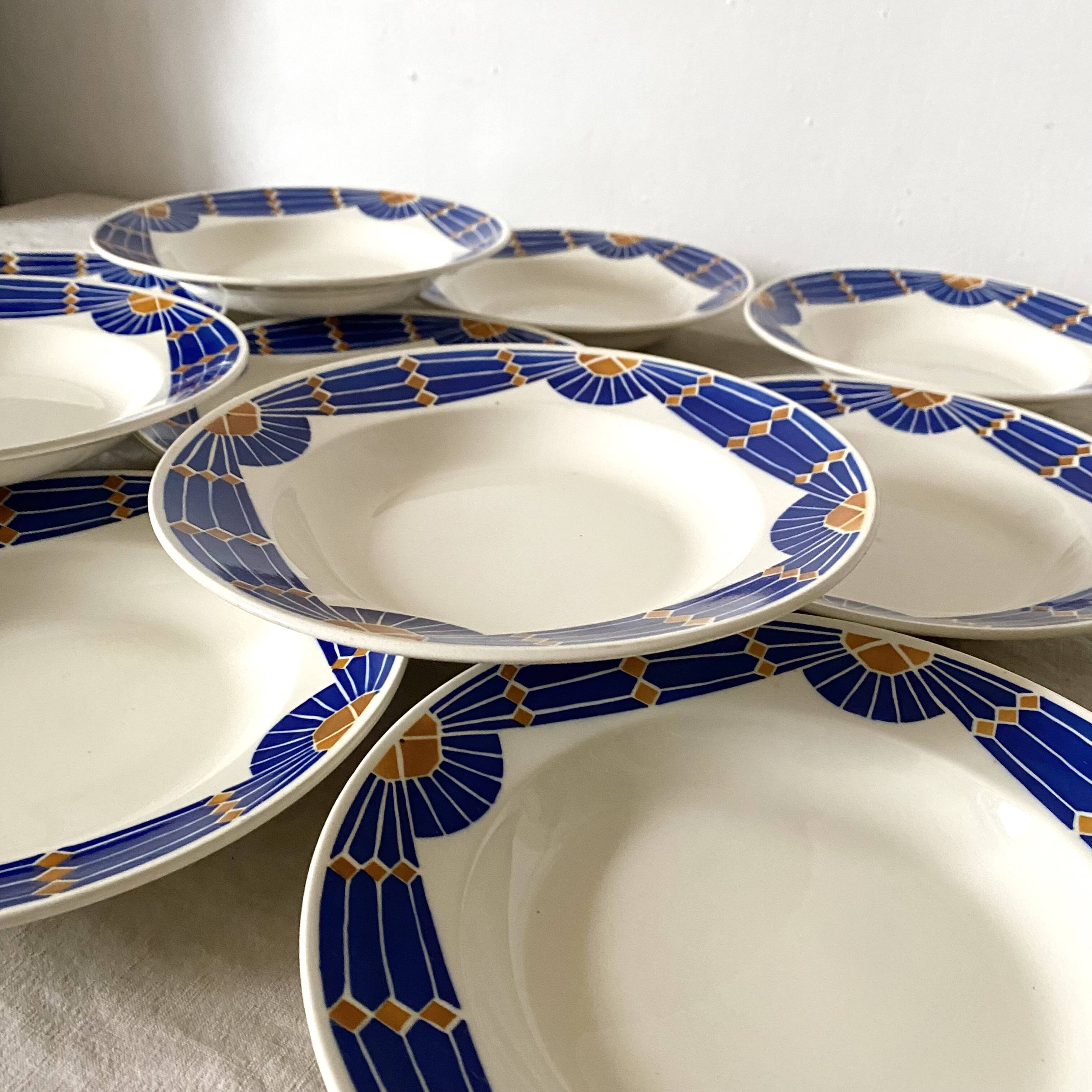 Deep plates Badonviller Saint Gabrielle 1900