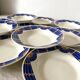 Assiettes creuses Badonviller Saint Gabrielle 1900