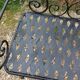 Beau banc de jardin en fer ancien