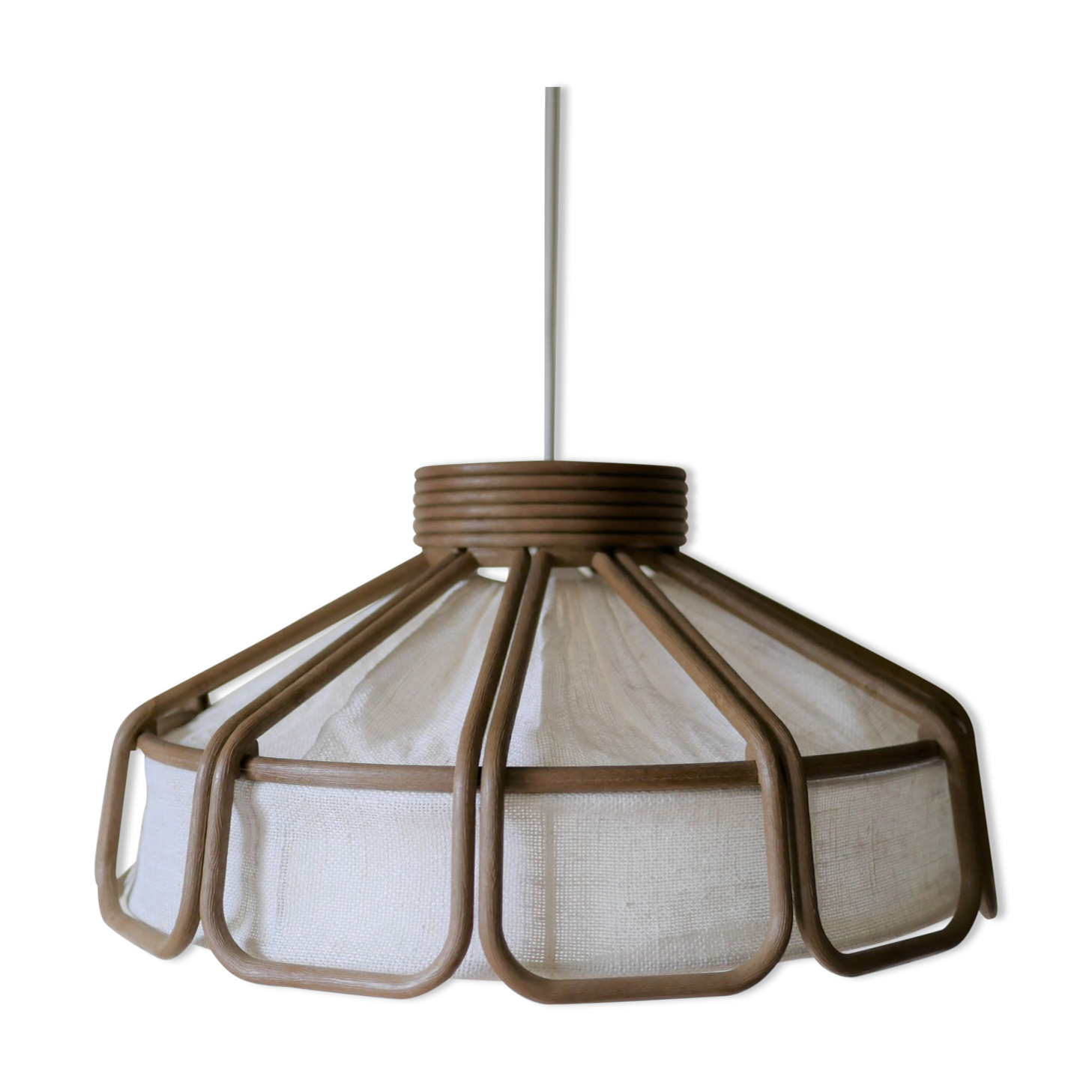 Vintage rattan imitation  hanging