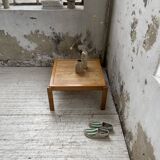 Solid elm coffee table Maison Regain