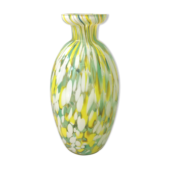 Speckled glass bottle 1930