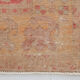 5x9 pale red & tan beige vintage rug 146x279cm