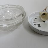 Vintage glass ceiling lamp