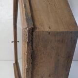 Old niche shelf with glazed statue
