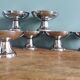 Guy Degrenne stainless steel ice cream bowls