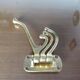 Coatrack swivel brass 70s