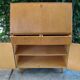 Old oak vintage writing desk 60