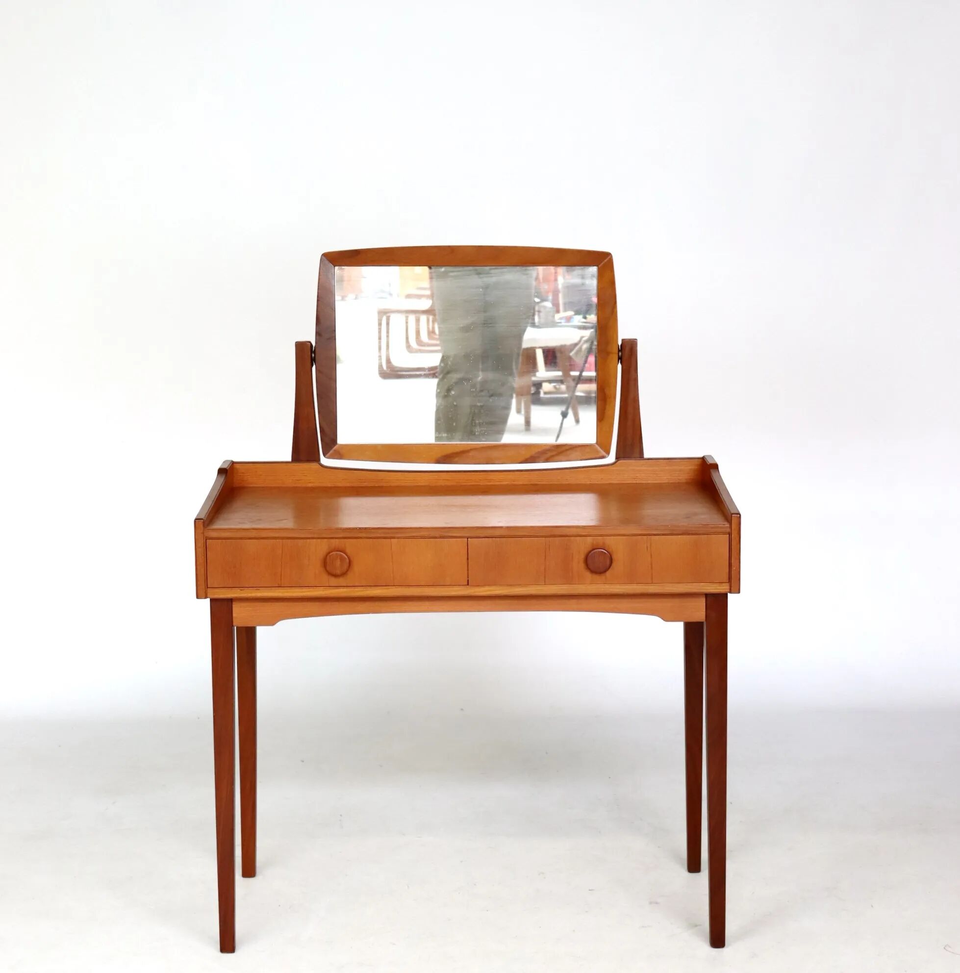 Scandinavian teak dresser from the 1960s.