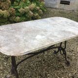 Old bistro table