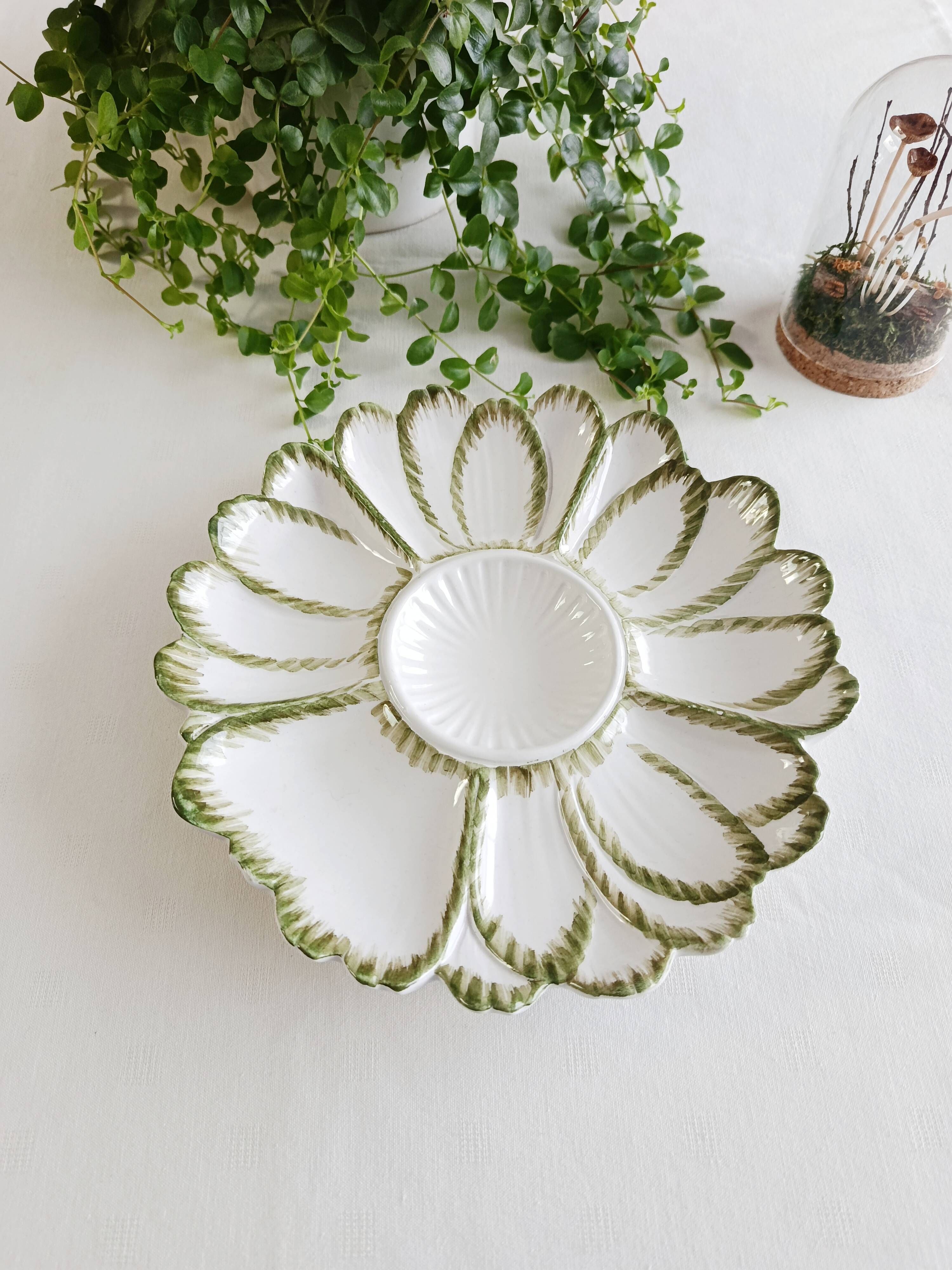 Artichoke plate in Italian ceramic