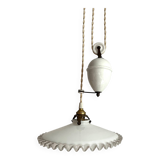 Opaline suspension rises and falls