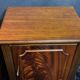 Pair of desk cabinets, mahogany filing boxes in English style.