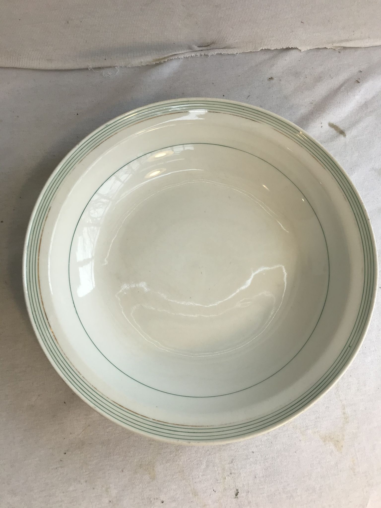 Old plate gs porcelain