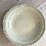 Ancienne assiette gs porcelaine blanche
