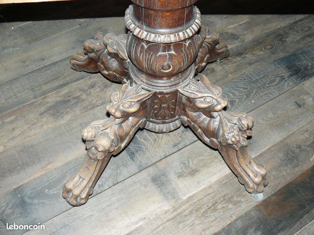 Table from the Second Empire period, Napoleon III.