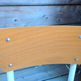 Duo of child school boy chairs