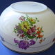 Soupière en semi-porcelaine d'Orchies à décor floral