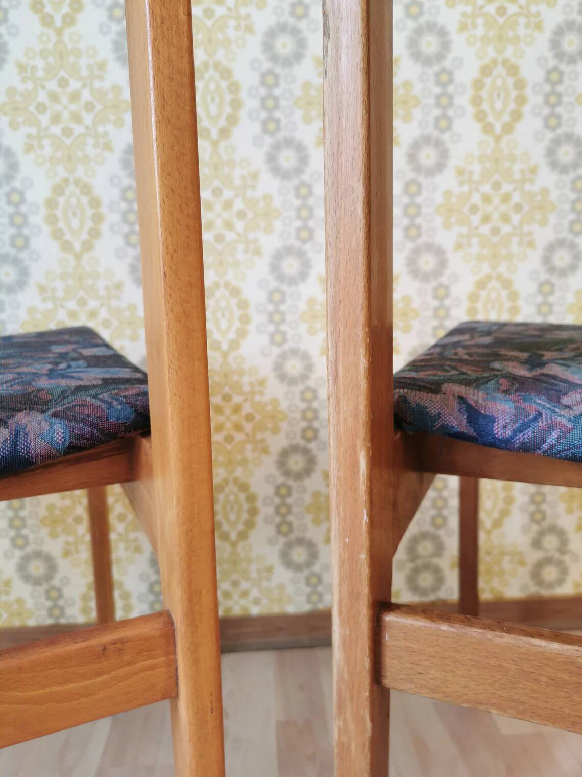 Vintage Branko Ursic Dining Chairs: STOL Kamnik Model 2087, Yugoslavia 1960