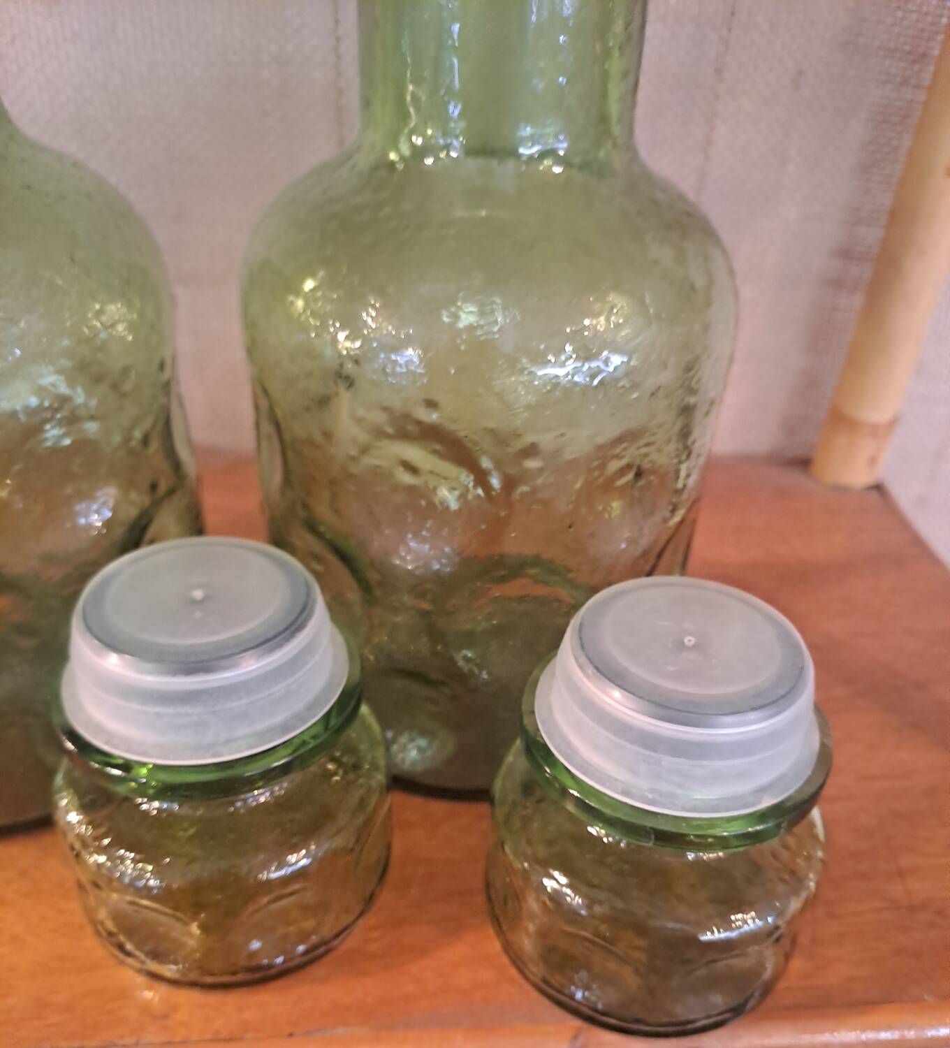 Pair of 1970s carafes