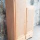 Vintage asymmetrical cabinet