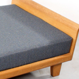 Daybed deco style fifties oak design