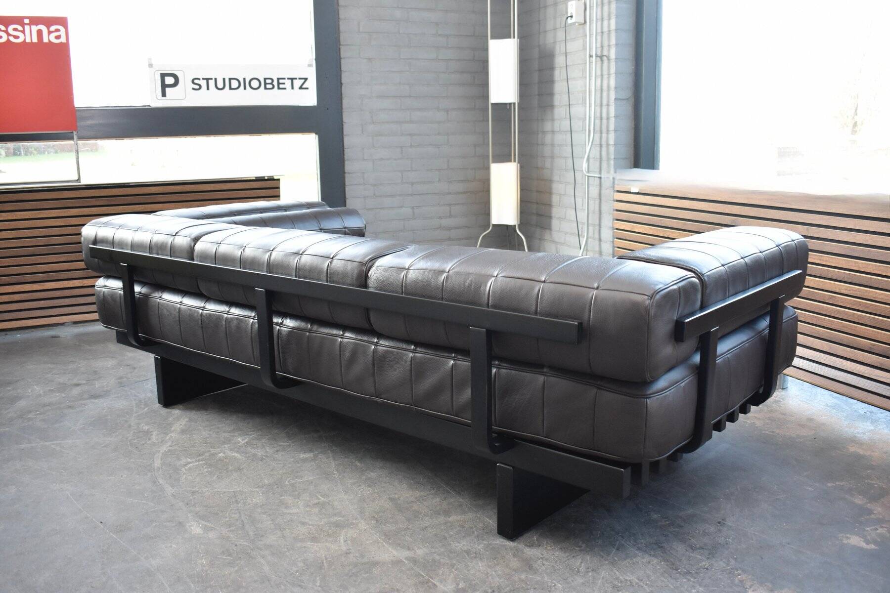 de Sede - De Sede Design Team - Sofa - DS 80 - Leather, Wood - Memory - New