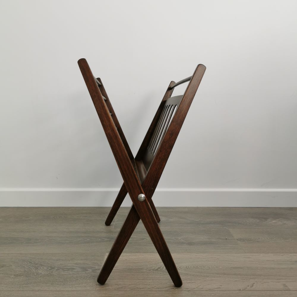 Mid-century magazine holder