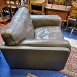 Fauteuil design en cuir