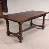 Wooden dining table