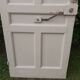 Old exterior entrance door solid H225xW86cm solid wood