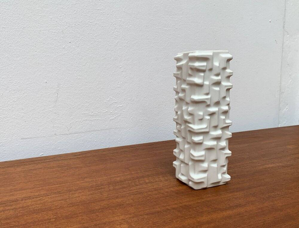 German brutalist vase by Bareuther Waldsassen, 1960s