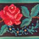 Vintage moldovan square kilim 150x135 cm