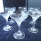 Set of 6 Champagne Cups in Arques Model Granville