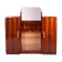 Art Deco Mahogany Sideboard with Mirror, France, 1920s