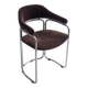 70S Tubular Chrome Chair