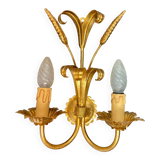 Golden iron wall lamp height 33 cm