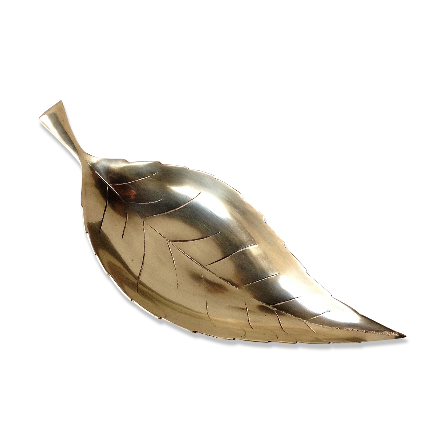 Trinket bowl in brass - 39 cm