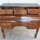 Bureau à cylindre Louis Philippe en noyer époque 19ème