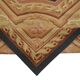 Handmade European Vintage Aubusson Kilim 274 cm x 375 cm
