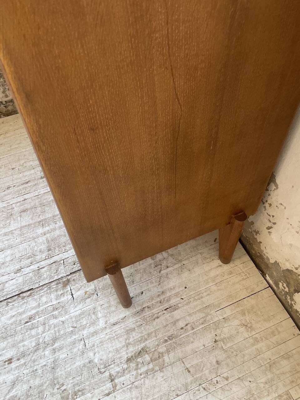 1960s oak storage unit