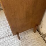 1960s oak storage unit