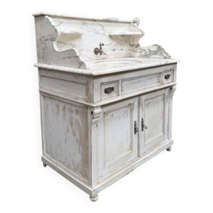 Meuble lavabo début
