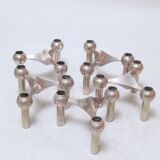 Five Nagel candle holders 70s