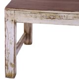 Antique Burmese teak coffee table