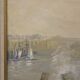 Oil on canvas Marine scene The entrance to Port XX