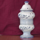 Pot d'apothicaire pharmacie en faience