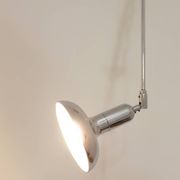 Adjustable suspended luminaire in the style of Gino Sarfatti 4, Gebr. Cosack, Germany, 1970s.